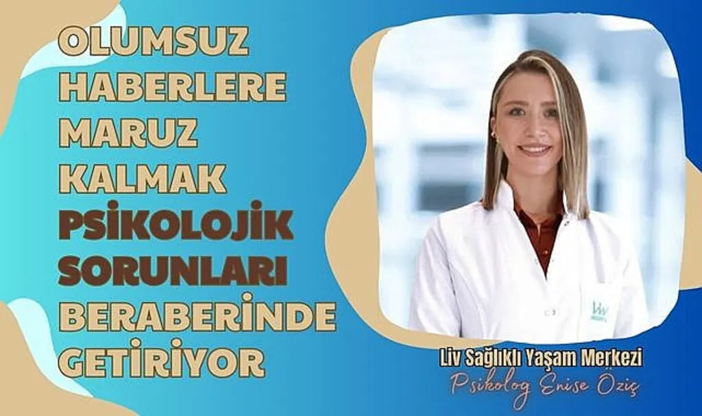 Olumsuz haberlere maruz kalmak psikolojik sorunları beraberinde getiriyor