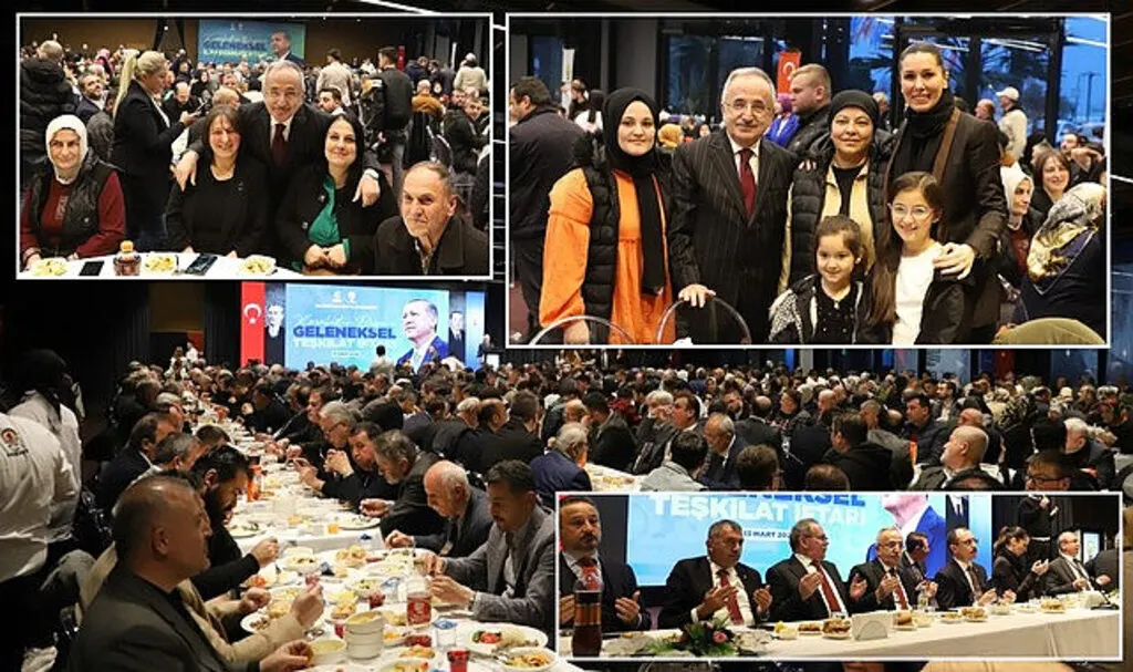 Samsun AK Parti Ailesi İftarda Buluştu