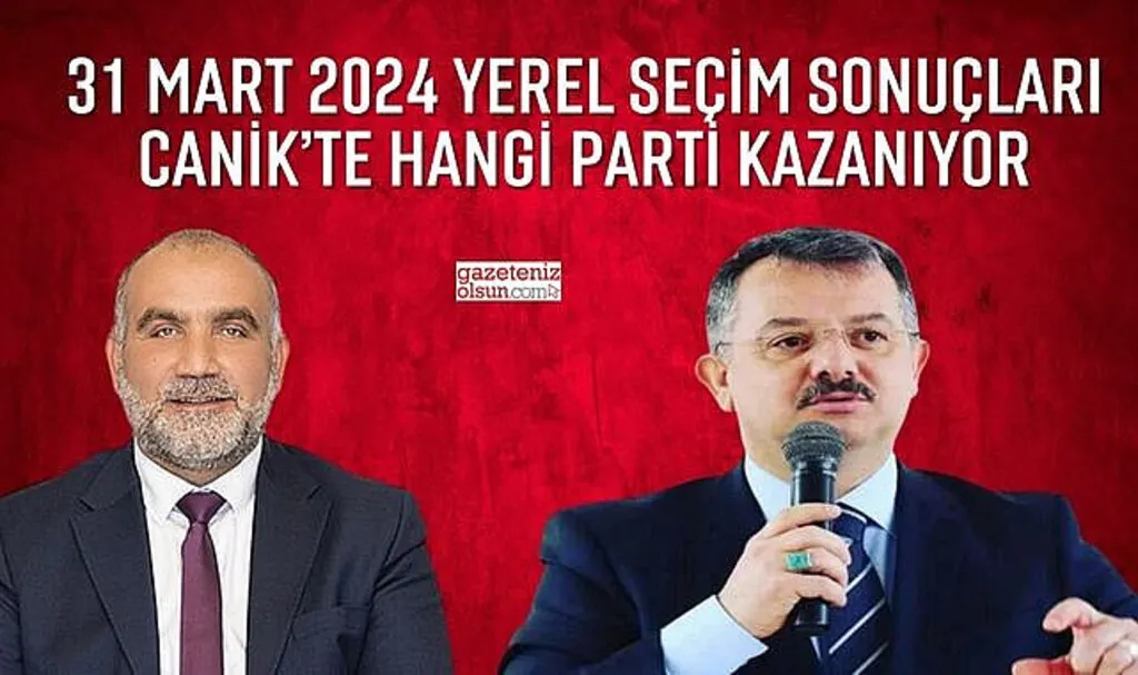 Samsun Canik Belediyesi Yerel Seçim sonuçları Canik Belediyesini Hangi Parti Kazanıyor?