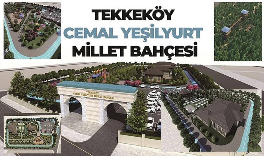 Samsun'un en büyük Millet Bahçesi Tekkeköy'e yapılacak