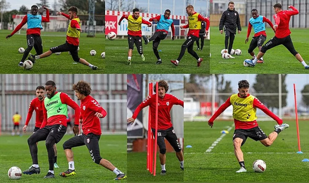 Samsunspor Ankaragücü maçı hazırlıklarına devam ediyor