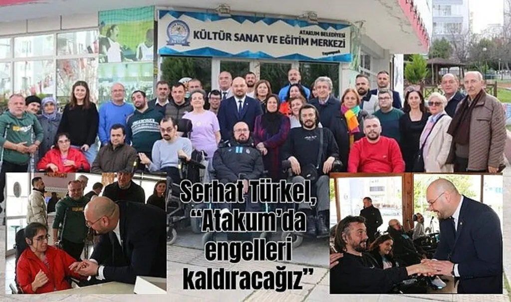 Serhat Türkel: Atakum’da engelleri kaldıracağız