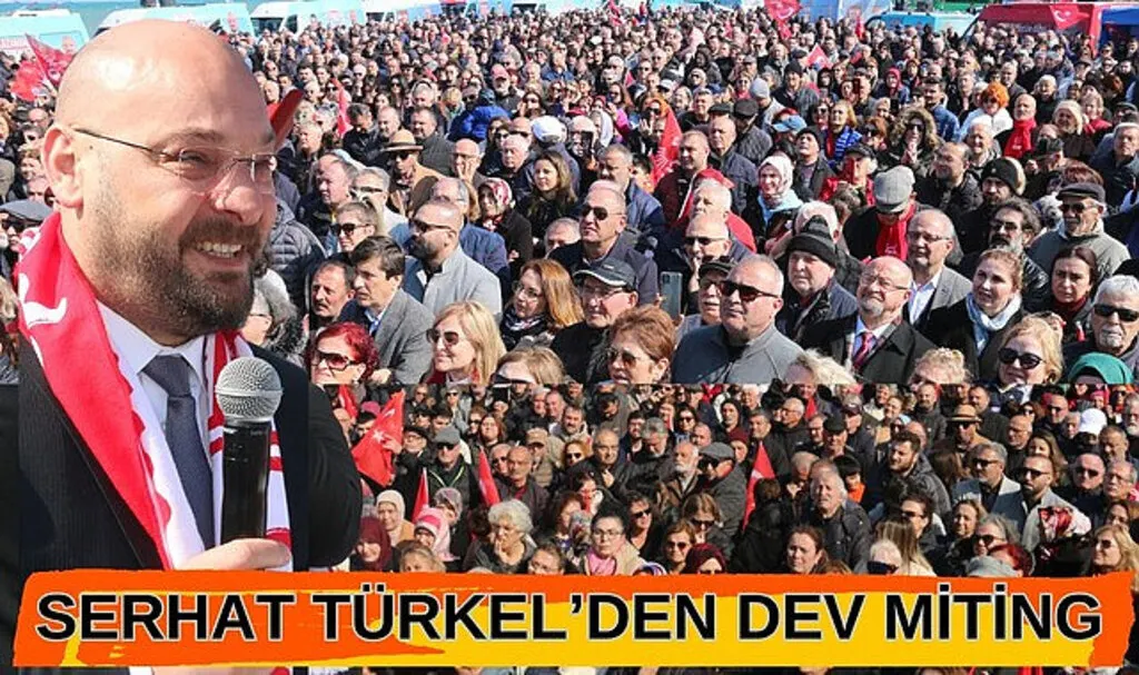 Serhat Türkel'den Atakum'da dev miting