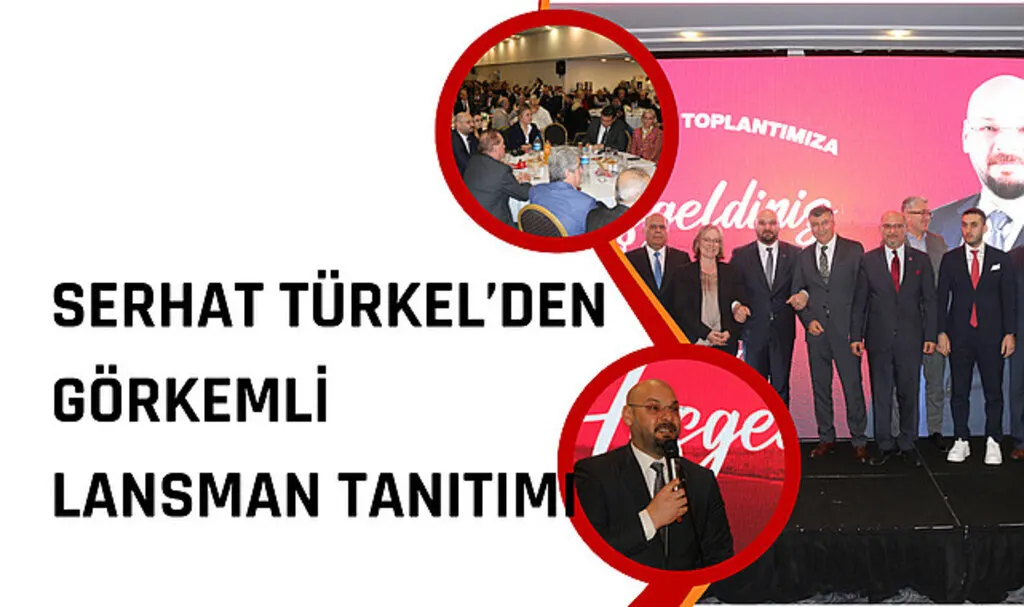 Serhat Türkel’den görkemli lansman tanıtımı