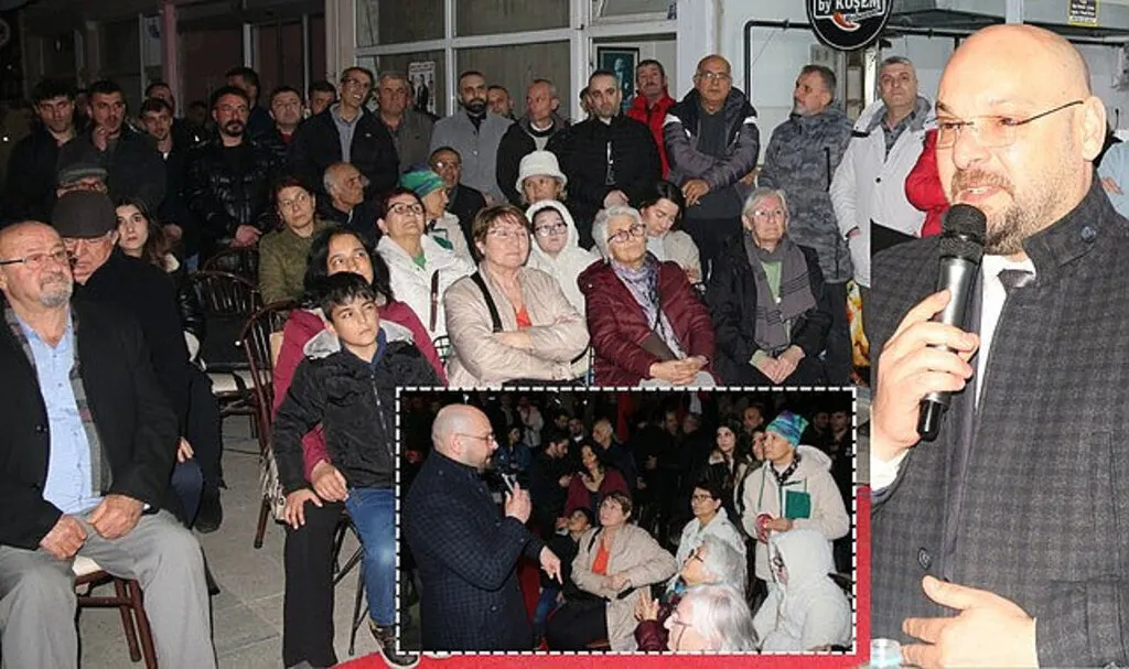 Serhat Türkel, Güzelyalı’da sevgi seli ile karşılandı
