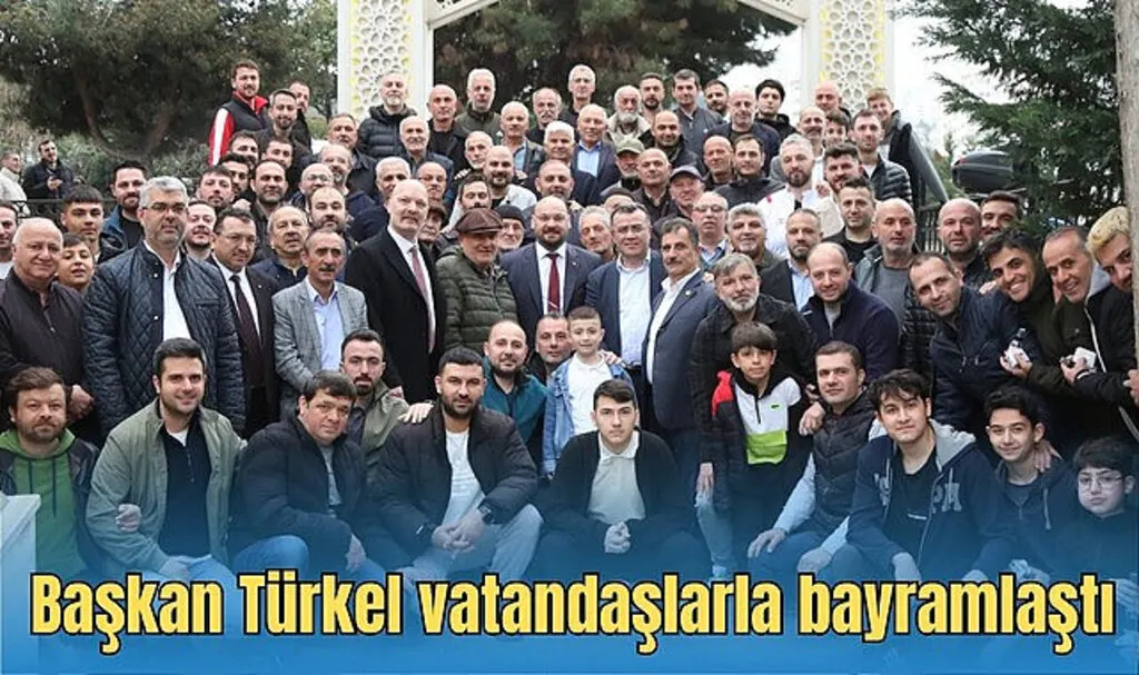 Atakum Belediye Başkanı Türkel vatandaşlarla bayramlaştı