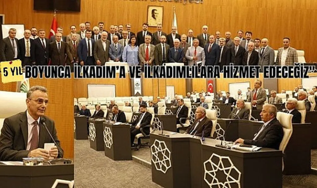 Başkan Kurnaz, yardımcıları ve müdürlerle toplantı gerçekleştirdi