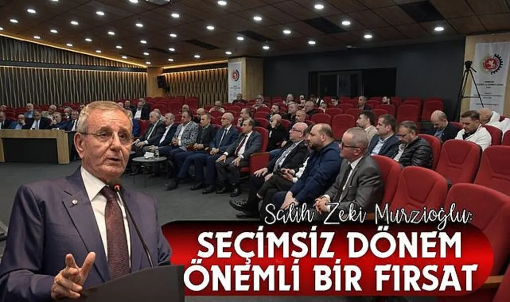 Başkan Murzioğlu: Seçimsiz dönem önemli bir fırsat