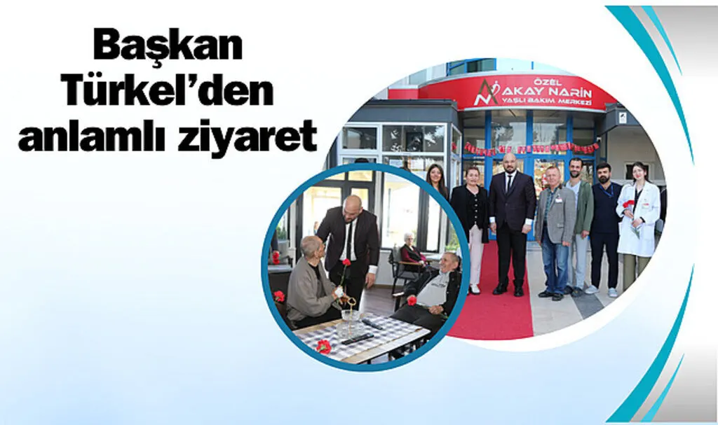 Başkan Türkel’den anlamlı ziyaret