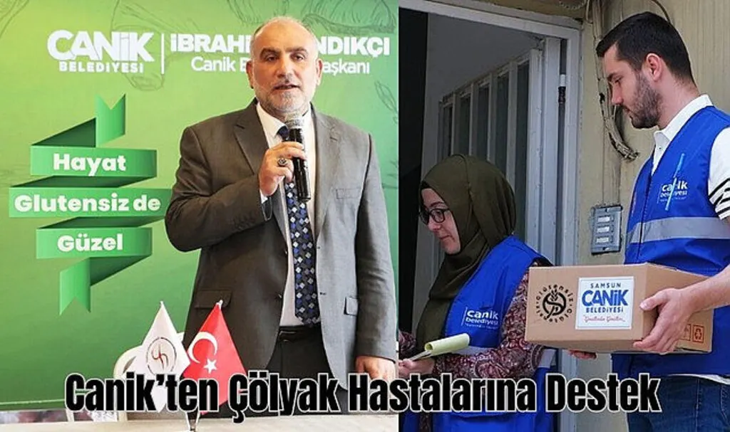 Canik Belediyesi'nden Çölyak Hastalarına Destek  