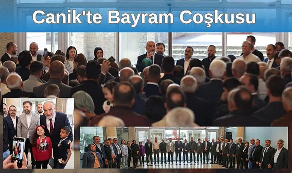 Canik Belediyesi'nden geleneksel bayramlaşma programı