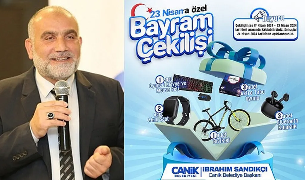 Canik Belediyesi'nden Hediye Yağmuru