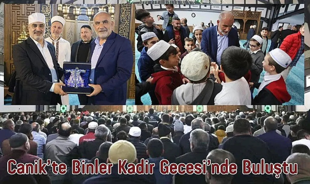 Canik Belediyesi’nden Kadir Gecesi Özel Programı