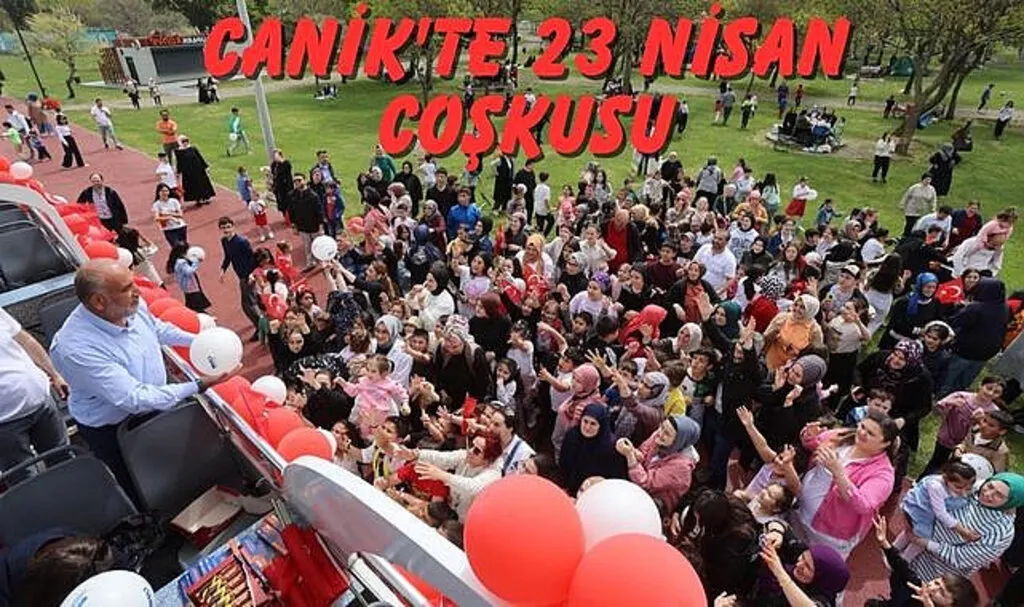 Canik'te 23 Nisan Coşkusu 