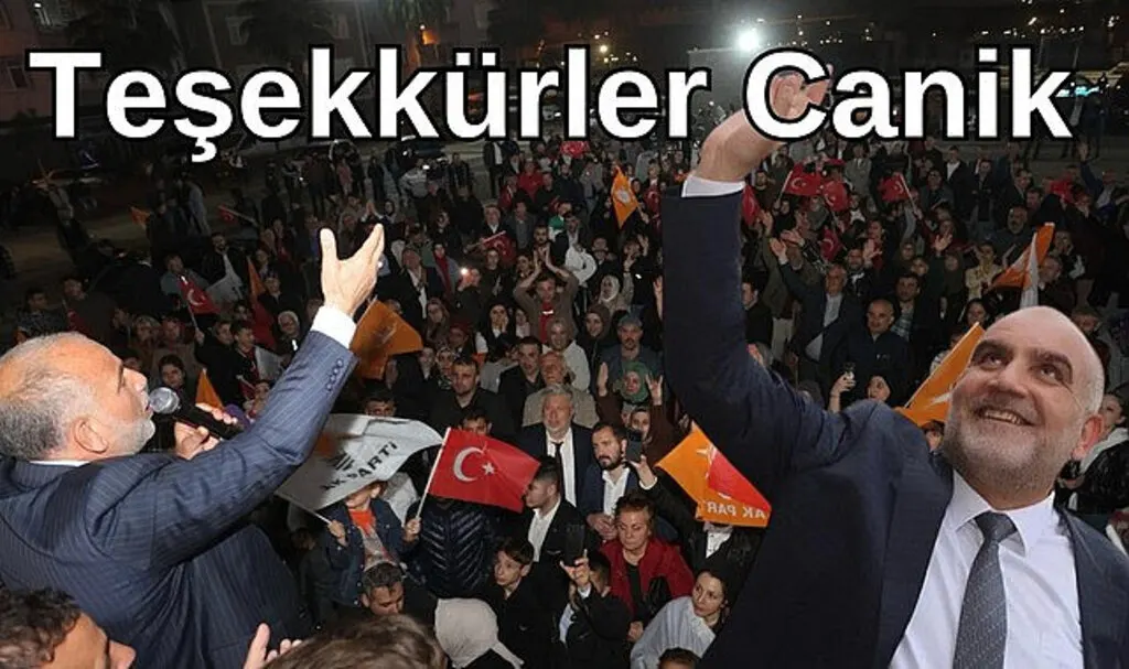 Canik'te İbrahim Sandıkçı Coşkusu