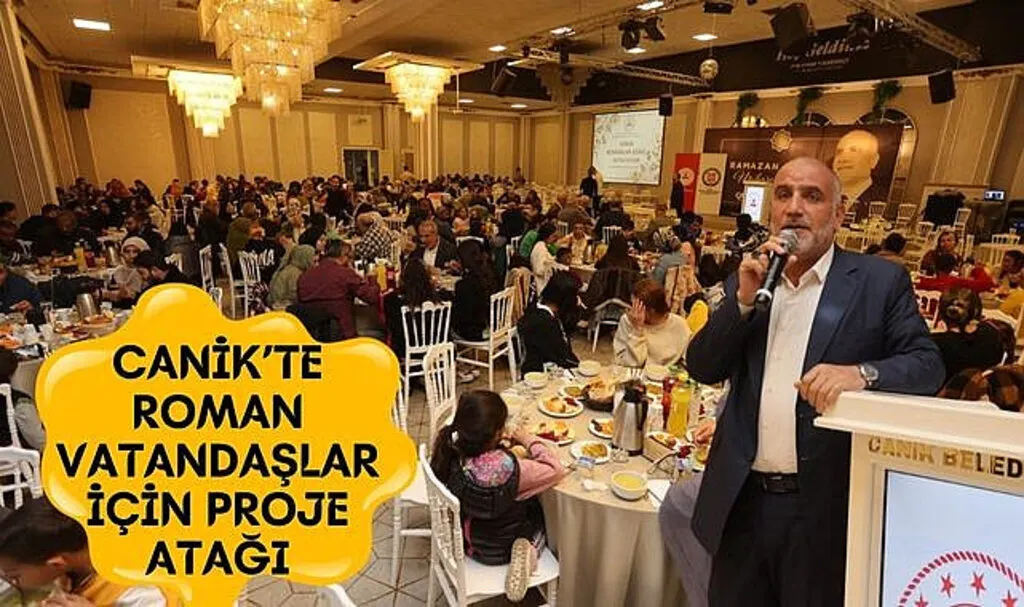Canik’te Roman Vatandaşlar İçin Proje Atağı 