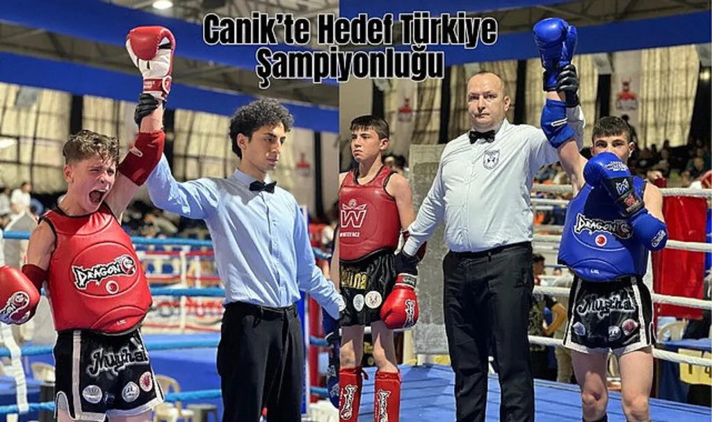 Canikli sporcular Türkiye Şampiyonası’nda çeyrek finale yükseldi