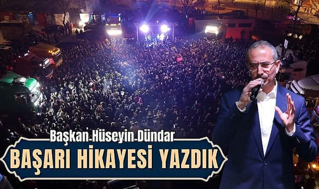 Çarşamba Belediye Başkanı Hüseyin Dündar'dan Teşekkür