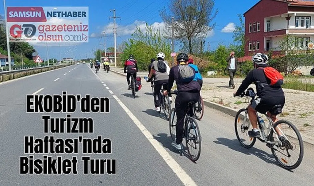 EKOBİD'den Turizm Haftası'nda Bisiklet Turu