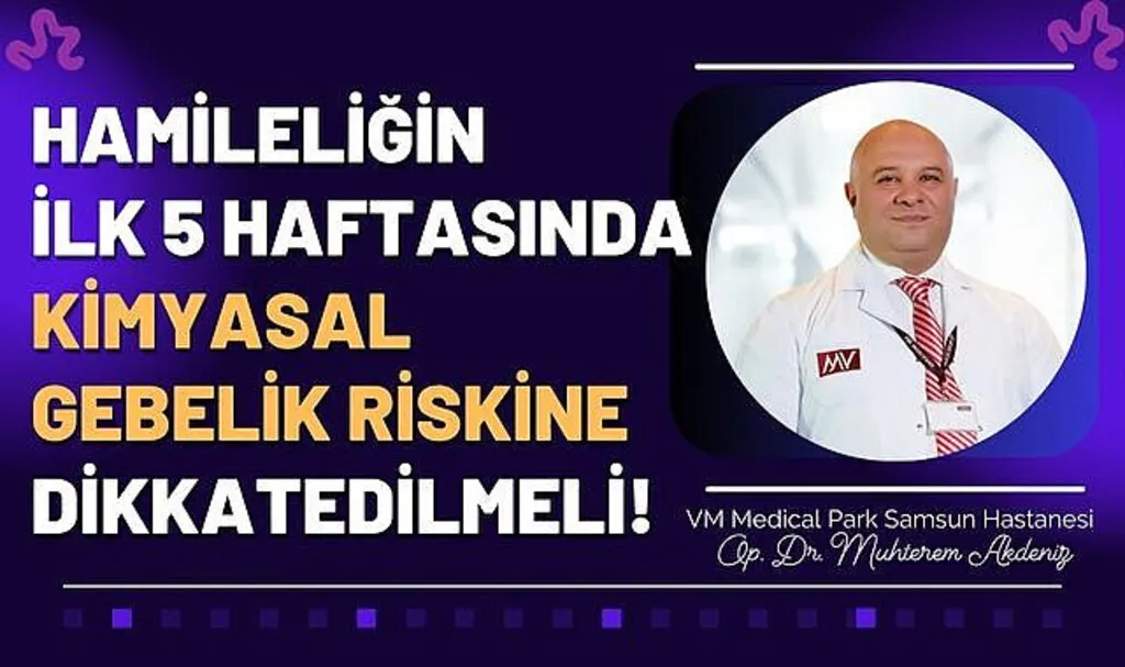 Hamileliğin ilk haftalarında kimyasal gebelik riskine dikkat edilmeli!