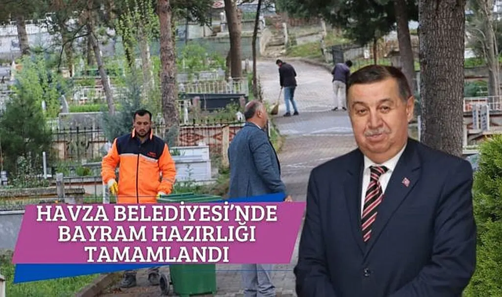 Havza Belediyesinde Bayram Hazırlığı Tamamlandı