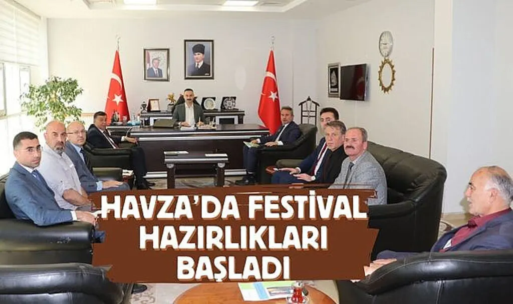 Havza’da Festival Hazırlıkları Başladı