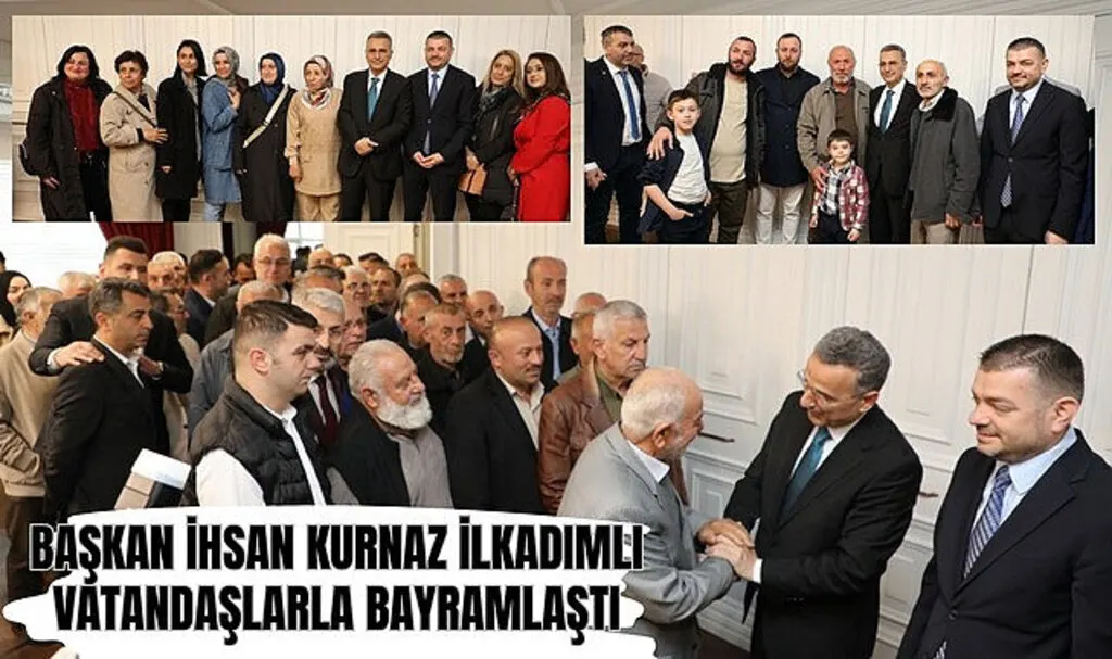İlkadım Belediyesi'nde bayramlaşma programı