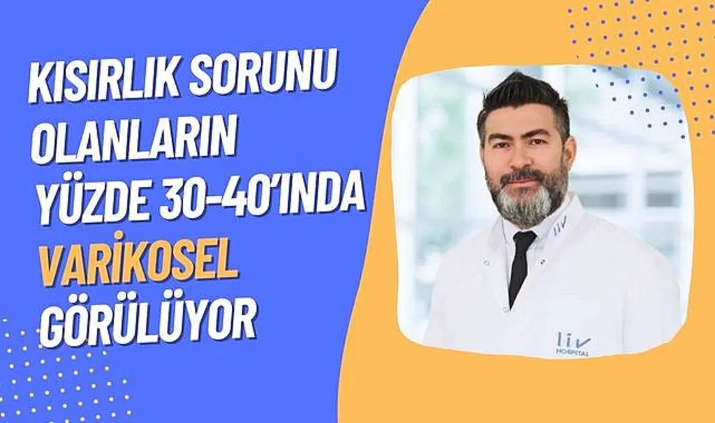 Kısırlık sorunu olanların yüzde 30-40’ında varikosel görülüyor
