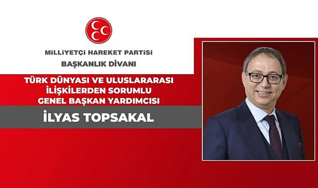 MHP Samsun Milletvekili İlyas Topsakal Genel Başkan Yardımcısı oldu