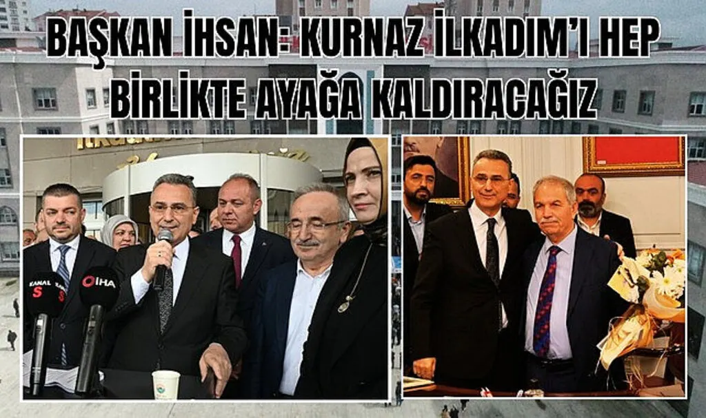 Necattin Demirtaş görevi Başkan İhsan Kurnaz'a devir etti