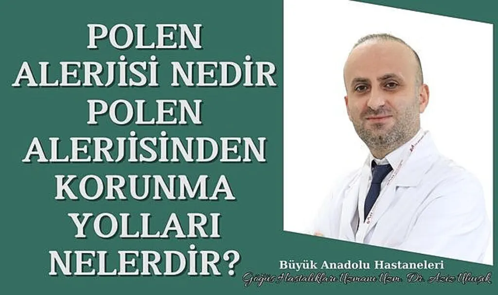 Polen alerjisi nedir polen alerjisinden korunma yolları nelerdir?