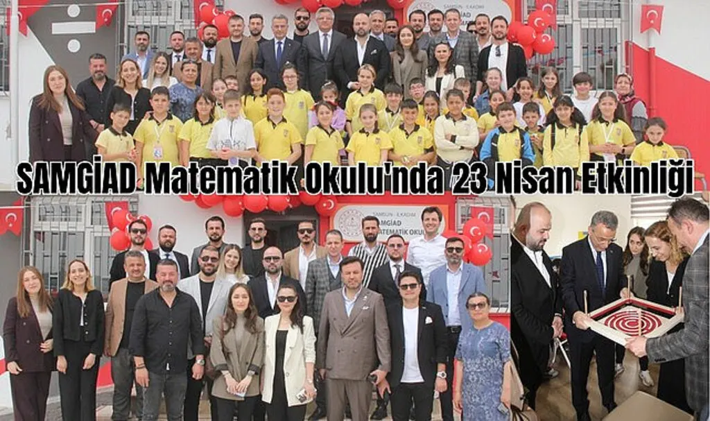 SAMGİAD Matematik Okulu'nda 23 Nisan Etkinliği