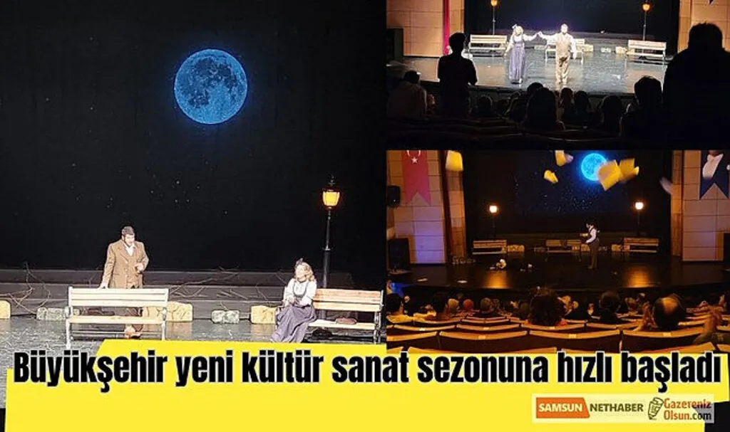 Samsun Büyükşehir Belediyesi yeni kültür sanat sezonuna hızlı başladı