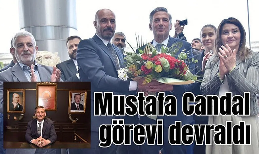 Tekkeköy Belediye Başkanı Mustafa Candal görevi devraldı