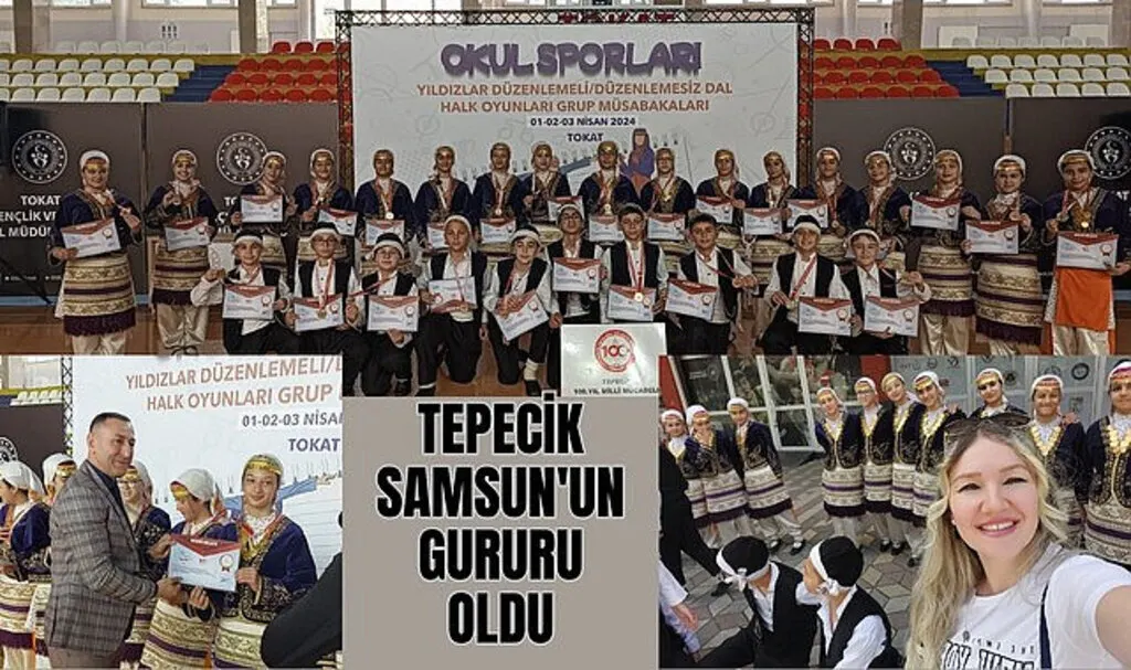 Tepecik 100. Yıl Milli Mücadele Ortaokulu bölge şampiyonu oldu