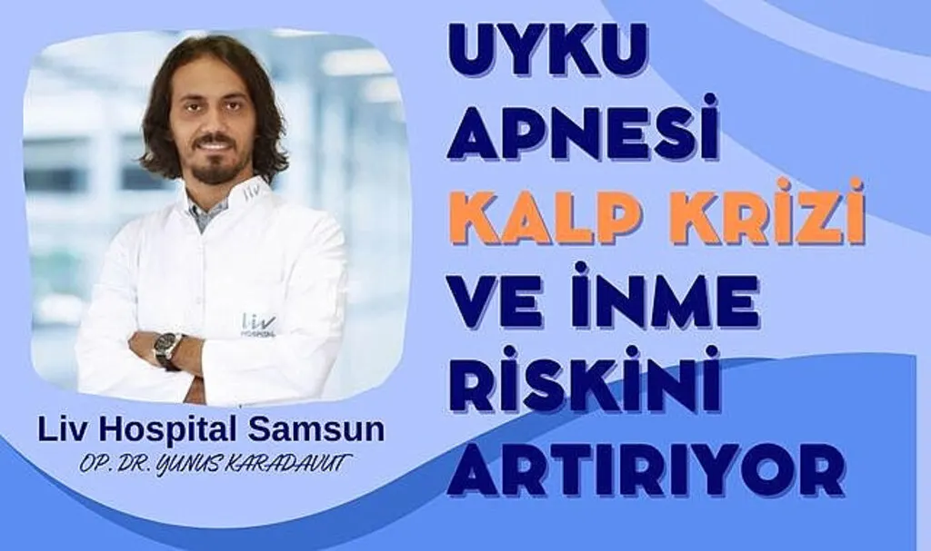 Uyku apnesi kalp krizi ve inme riskini artırıyor