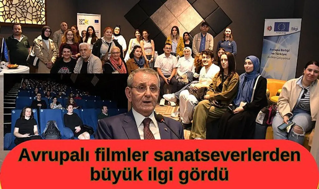 Avrupalı filmler Samsunlu sanatseverlerden büyük ilgi gördü