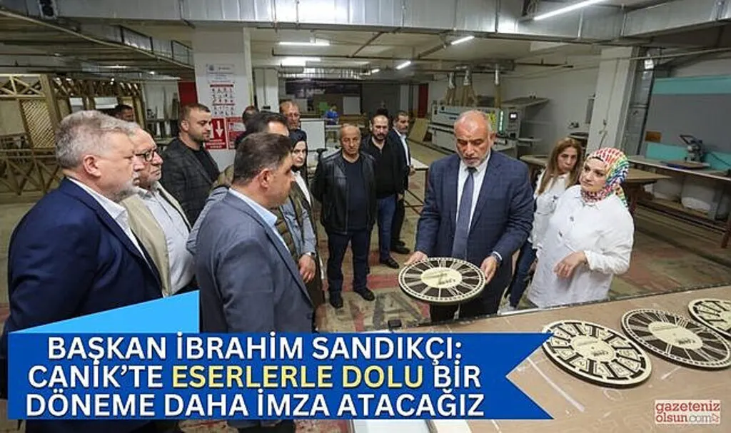 Başkan İbrahim Sandıkçı: Canik’te eserlerle dolu bir döneme daha imza atacağız