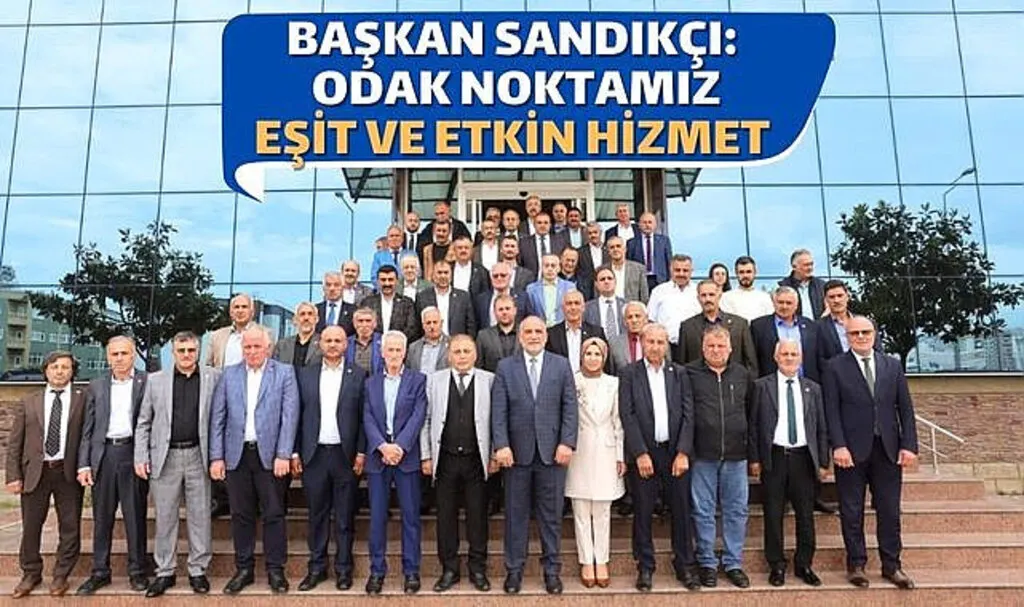 Başkan İbrahim Sandıkçı: Odak noktamız eşit ve etkin hizmet 