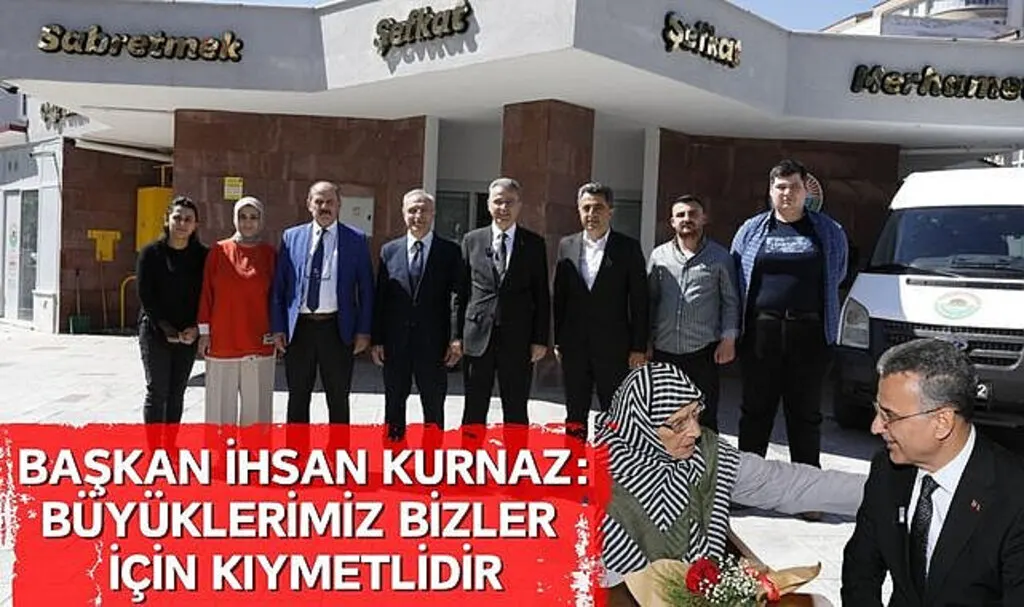 Başkan Kurnaz Ata Ocağı Ziyaretinde Yaşlılarla sohbet edip dualarını aldı