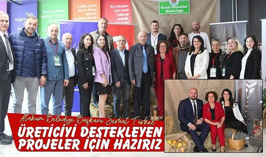 Başkan Türkel: Üreticiyi destekleyen projeler için hazırız