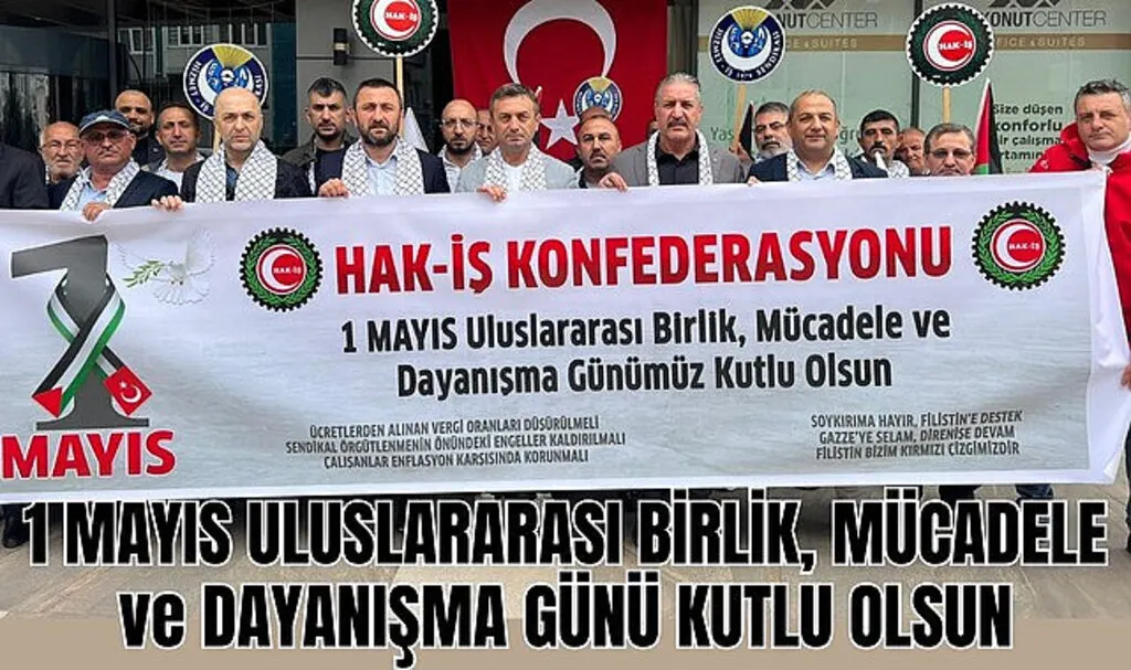 Başkan Uzun: Tüm Emekçilerimizin 1 Mayıs Emek ve Dayanışma Günü kutlu olsun