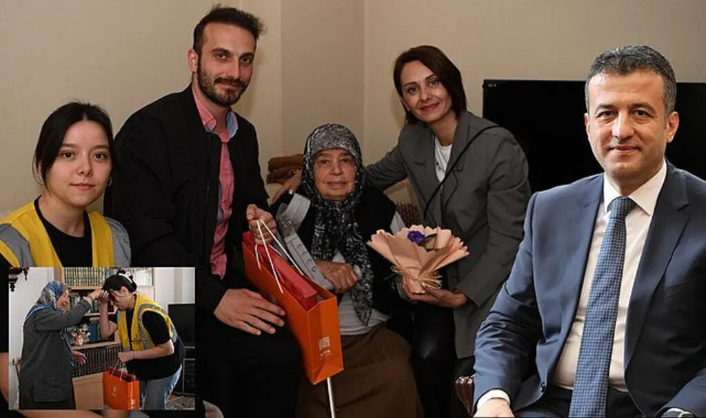 Büyükşehir Belediyesi'nden Anneler Günü’nde anlamlı ziyaret