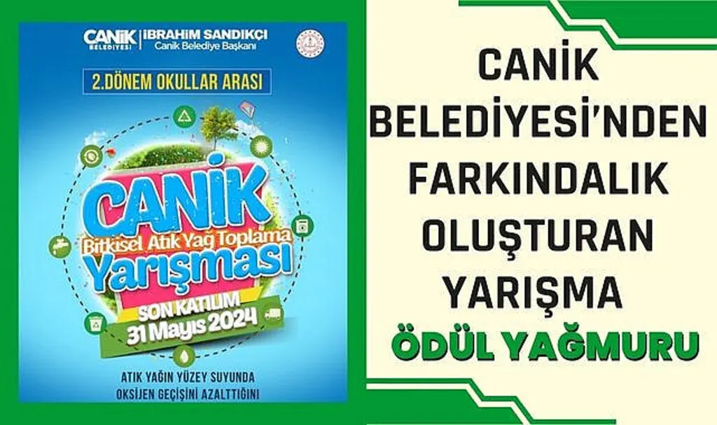 Canik Belediyesi’nden Farkındalık Oluşturan Yarışma 