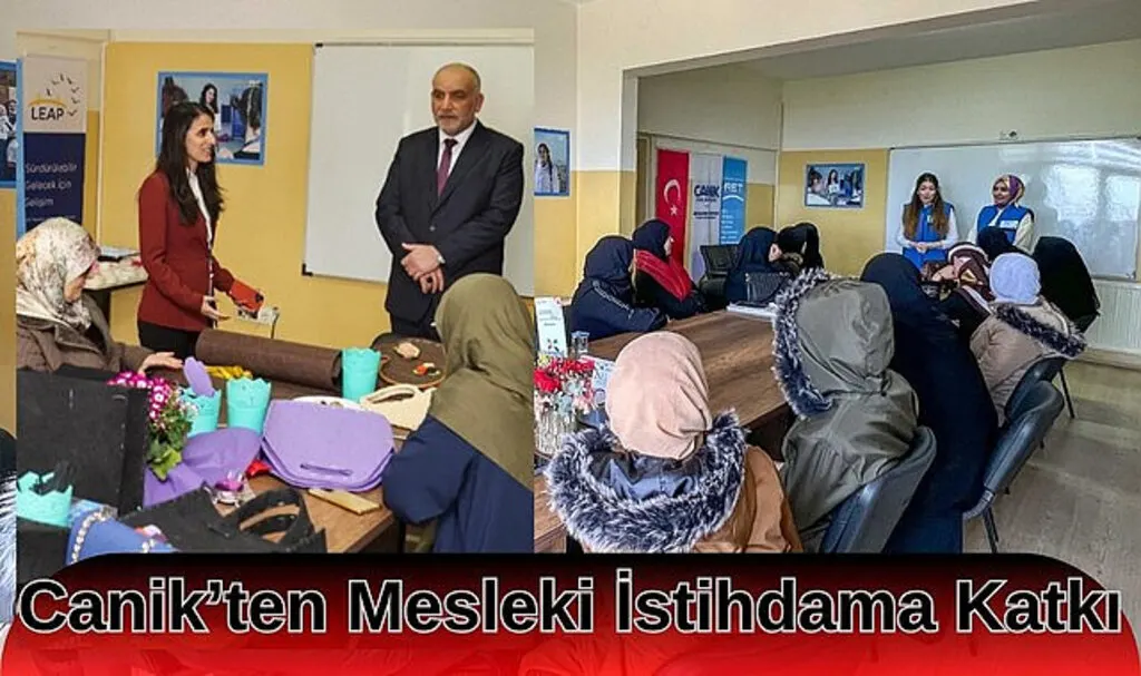 Canik Belediyesi'nden Mesleki İstihdama Katkı 