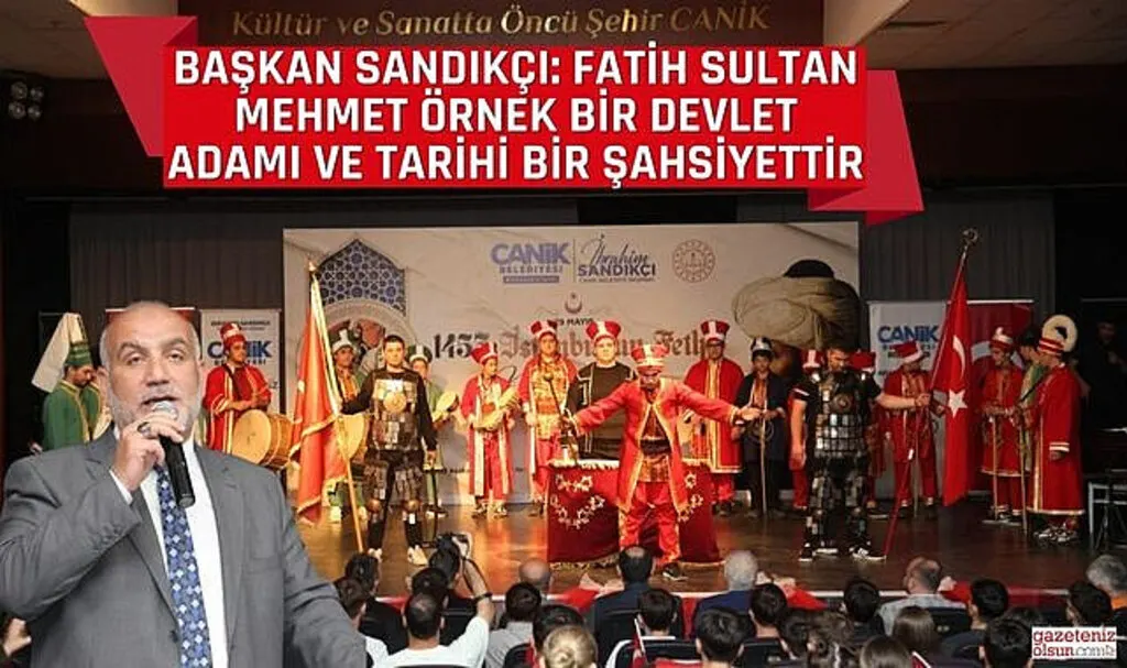 Canik’te İstanbul’un fethi coşkuyla kutlandı