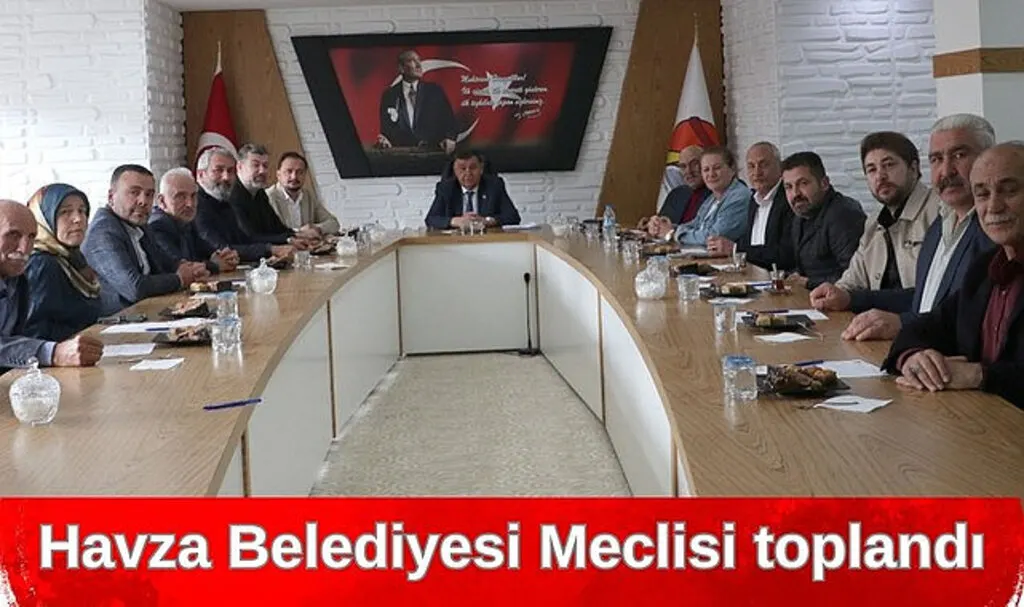 Havza Belediye Meclisi Ekim ayı Mayıs toplantısı