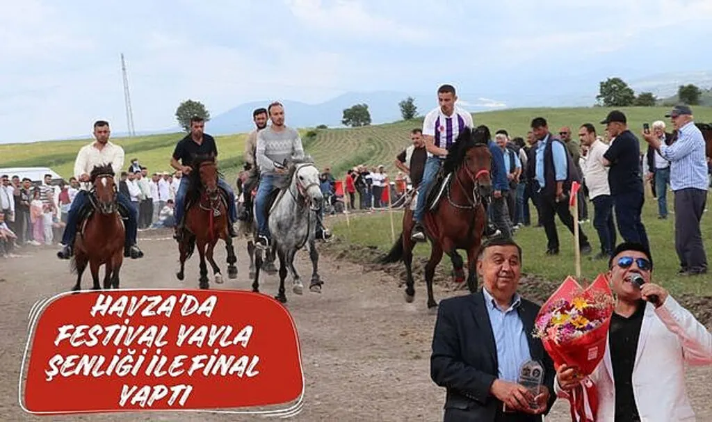 Havza'da Festival Yayla Şenliği İle Final Yaptı