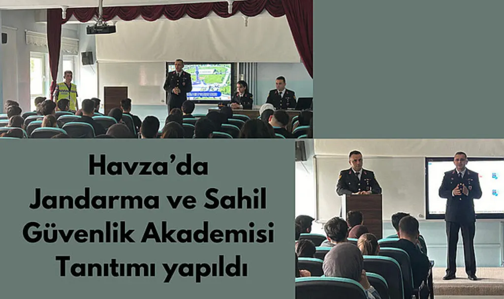 Havza’da Jandarma ve Sahil Güvenlik Akademisi Tanıtımı yapıldı