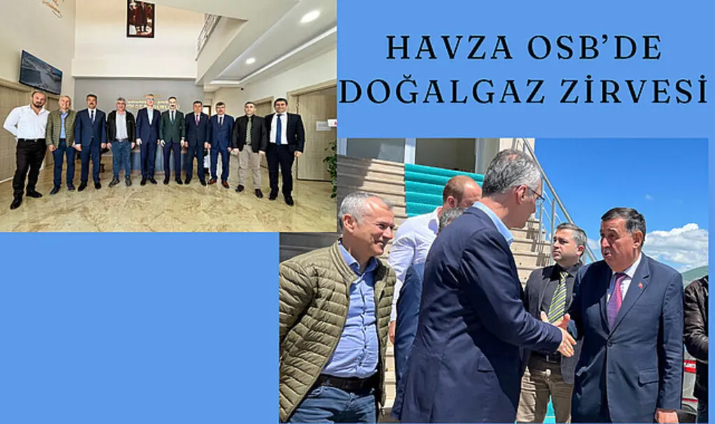 Havza OSB’de doğalgaz zirvesi
